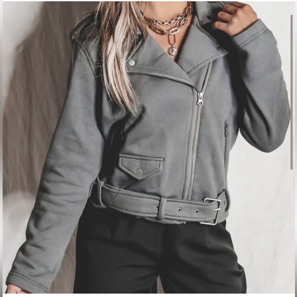 AMUSE SOCIETY Black Fade Marie Knit Jacket - NWT size Medium